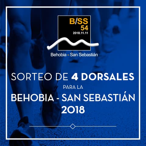 Imagen noticia Sorteamos 4 dorsales para le Behobia-San Sebastián 2018
